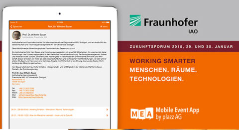 Fraunhofer Zukunftsforum 2015 mit der MEA an Bord