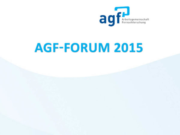 AGF-Forum 2015