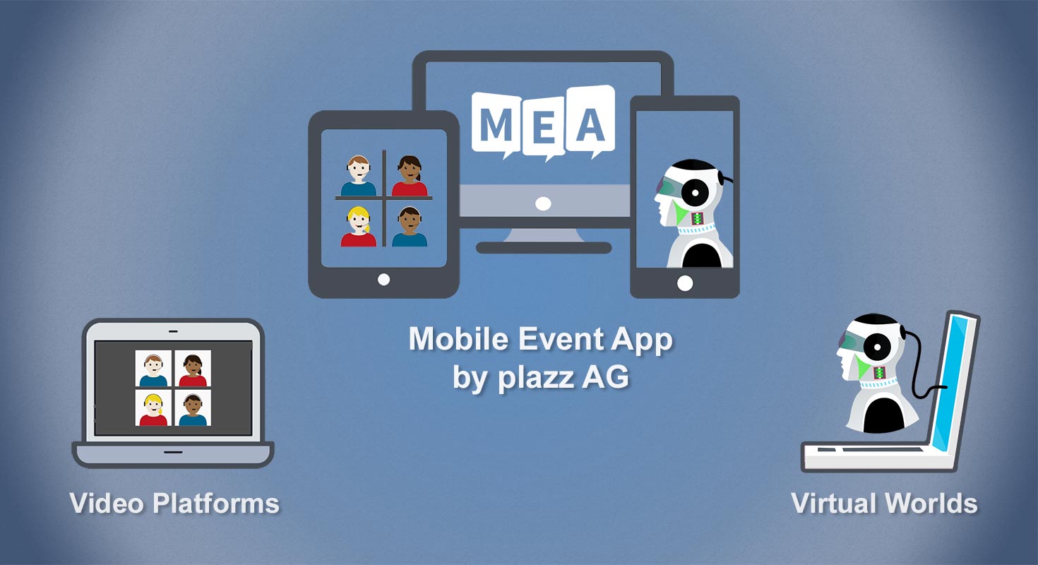 mobile event app vergleich virtuelle welten video plattform