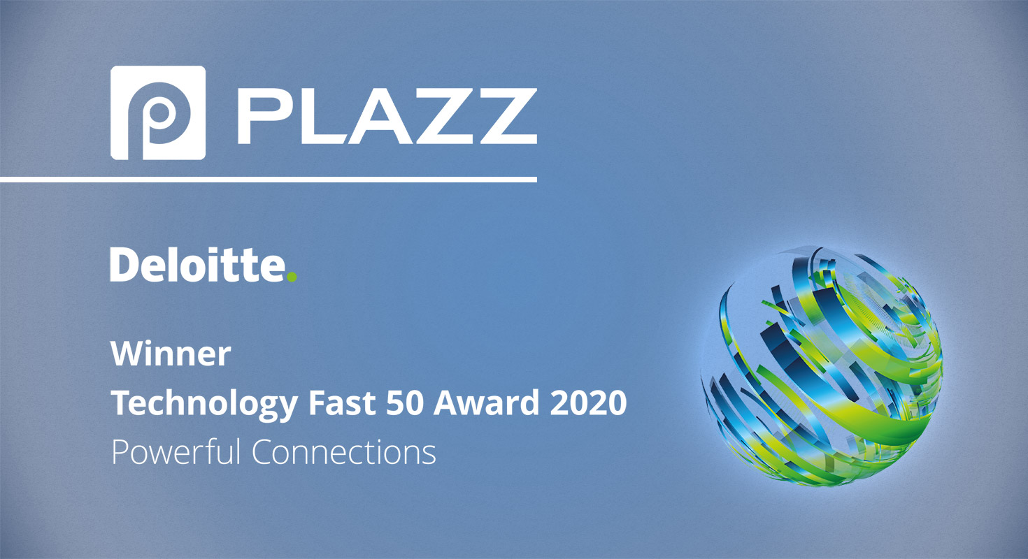 plazz AG fast50 award winner