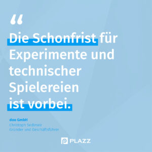 Christoph Sedlmeir Zitat