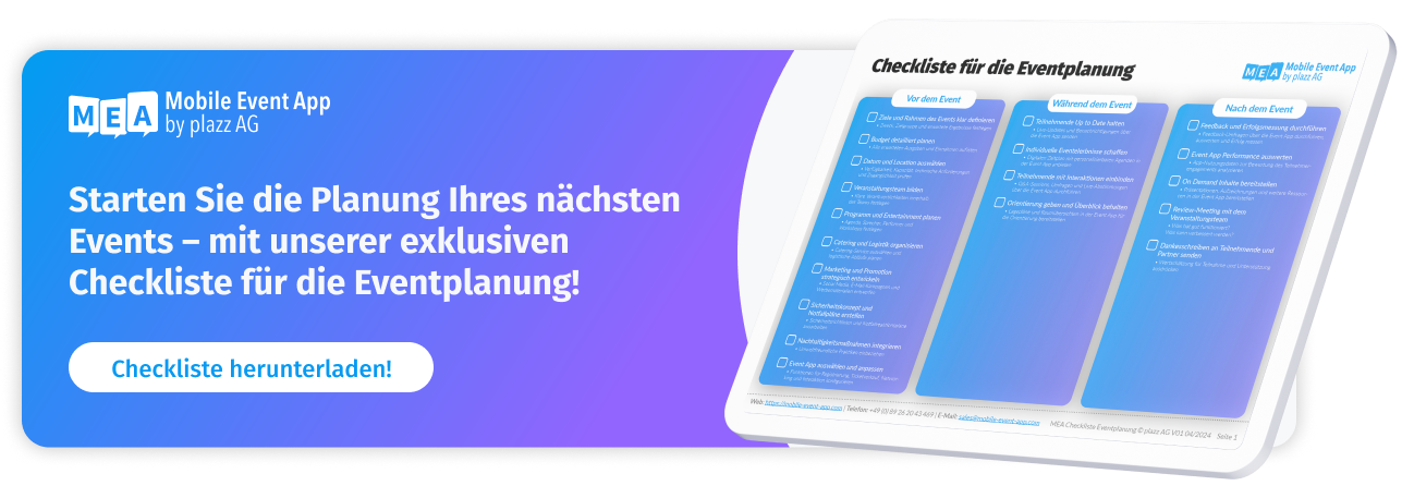 Download Whitepaper Checkliste für die Eventplanung