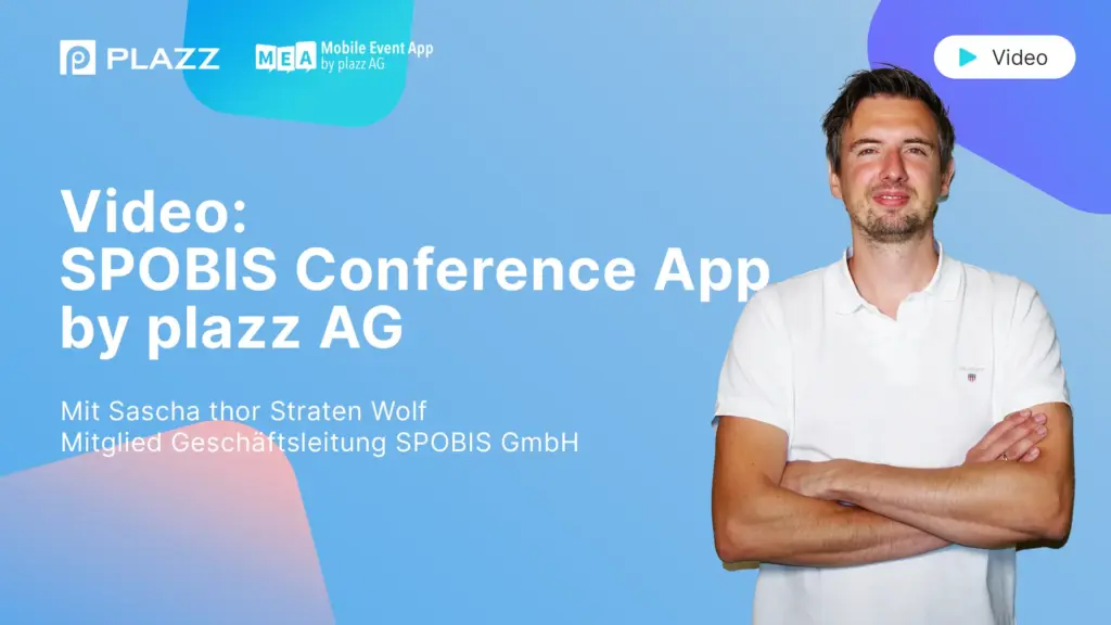 Video mit Sascha thor Straten Wolf zur SPOBIS Conference App
