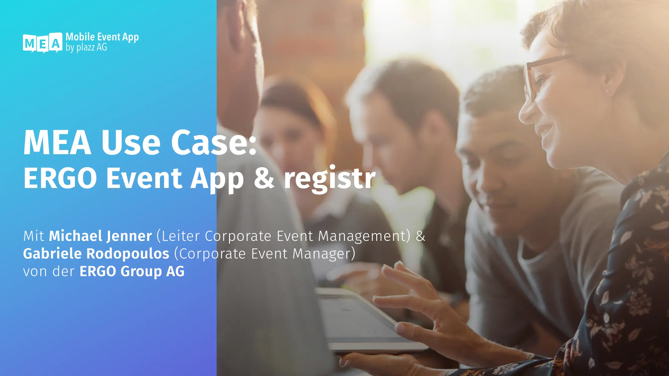 MEA Use Case: ERGO Event App und registr